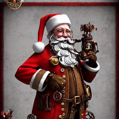 Steampunk Santa Claus By Nerfpainter123 On Deviantart