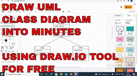 How To Draw Class Diagram Line Drawing Class Diagram Diagram Drawings