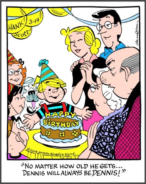 Dennis The Menace Happy 68th Birthday Dennis Dennis The Menace