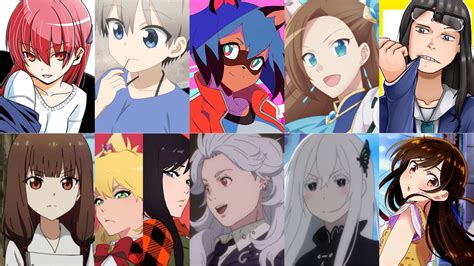 Top 10 Anime Girls Of 2020 By Herocollector16 On Deviantart