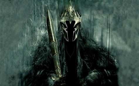 477519 Yellow The Lord Of The Rings Fantasy Art Witch King Of