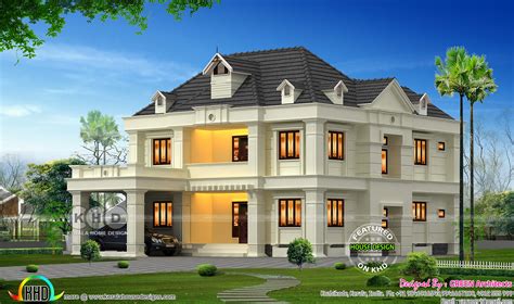 Max fulbright designs his floor plans with your builder and budget in mind by taking advantage of wasted space and maximizing your living areas. 4 BHK, 3200 Sq-ft Colonial home in Calicut - Kerala home ...