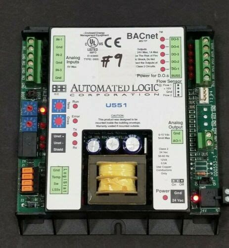 Alc Automated Logic U551 Bacnet Heat Pump And Fan Coil Control Control