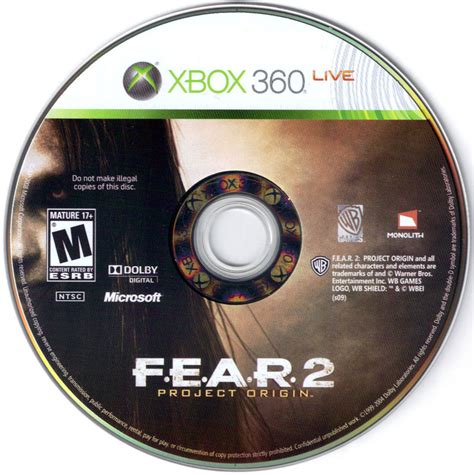Fear 2 Project Origin 2009 Xbox 360 Box Cover Art Mobygames