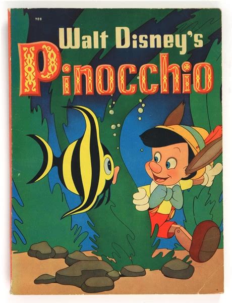 Lot Detail 1939 Walt Disneys Pinocchio Whitman Storybook