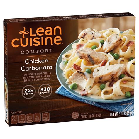 I use to love lean cuisine chicken parmesan until last night when i found a fake fingernail in my meal! Lean Cuisine Comfort Chicken Carbonara - Shop Entrees & Sides at H-E-B