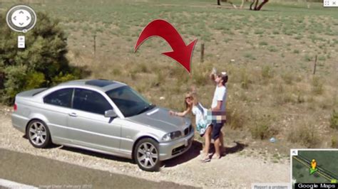 Public Sex Caught On Google Street View Having Sex On Street But