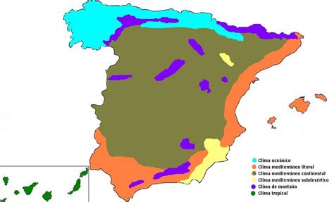 Climas De España Corocotta Geografía