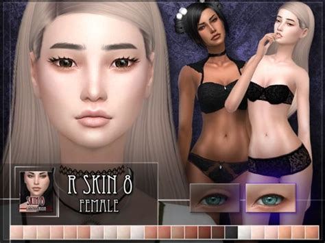 Remussirion S R Skin Female Asian Sims Body Mods Sims Mods Sims Mods Clothes Sims