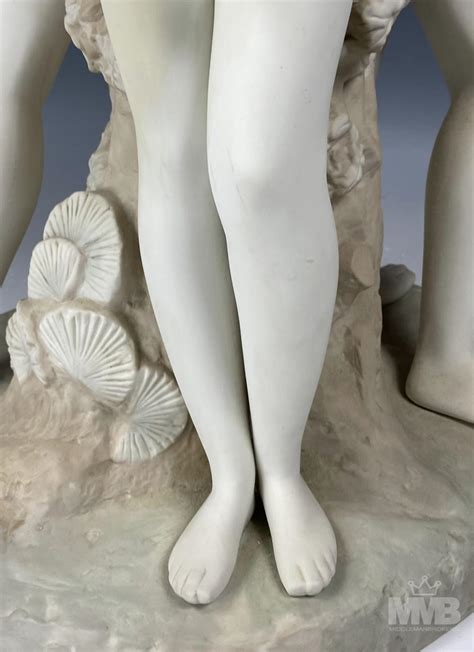 Bid Now Lladro Three Graces Nude Porcelain Figurine March