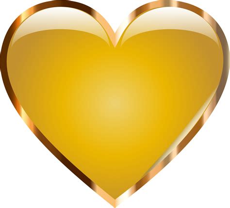 Heart Gold Love Clip Art Gold Starburst Png Photos Png Download