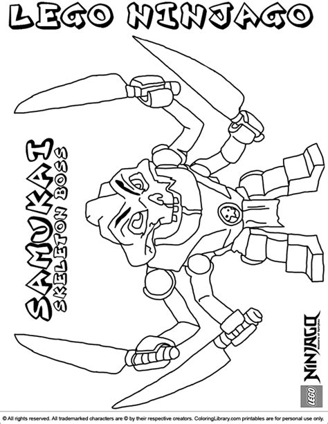 Ninjago Blue Ninja Coloring Pages Coloring Pages