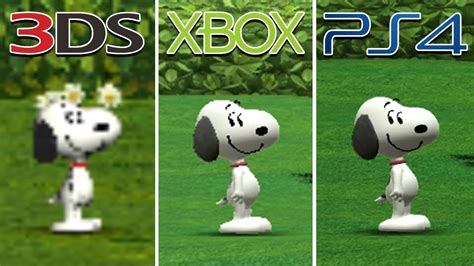 Snoopys Grand Adventure 2015 3ds Vs Xbox 360 Vs Ps4 Pro Which One