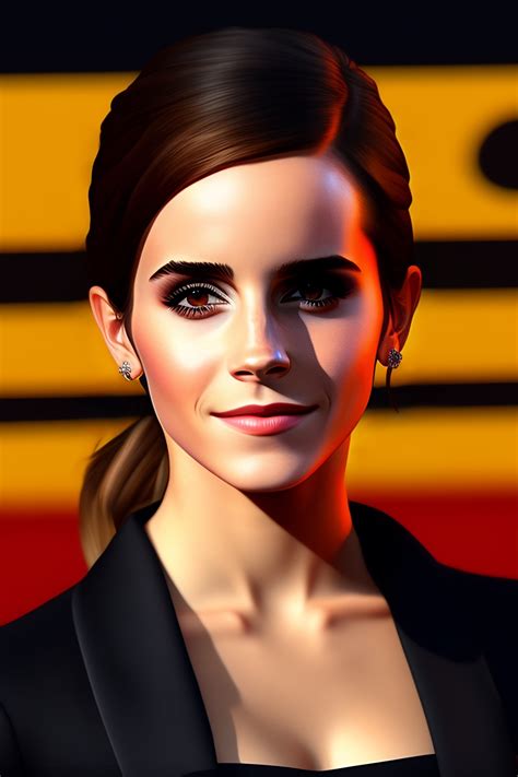 Lexica Emma Watson 3d Art Naruto Style