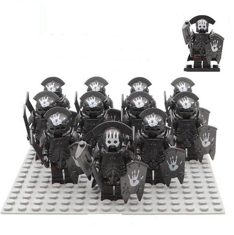 The Lord Of The Rings Orcs Minifigures Lego Compatible Uruk Hai Set