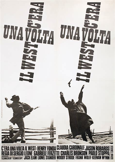 once upon a time in the west original 1968 italian due fogli movie poster posteritati movie