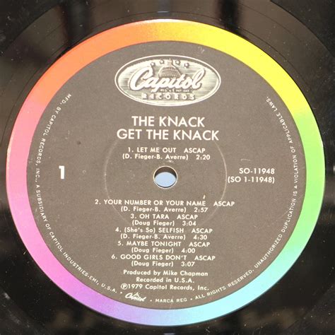 The Knack Reclaimed 1979 Get The Knack Record Album New Wave Etsy