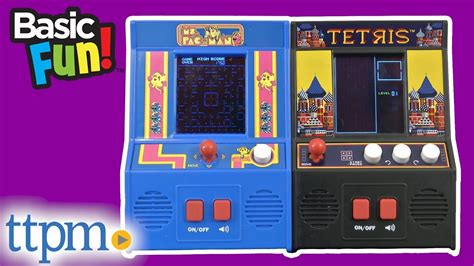 Basic Fun Arcade Classics Tetris Retro Mini Arcade Game