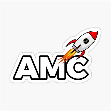 So, are diamonds a good investment? Amc To The Moon Stickers | Redbubble