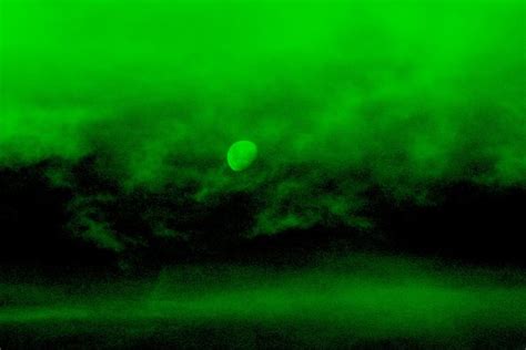 Night Vision Goggle Effect Moon Free Stock Photo Public Domain Pictures