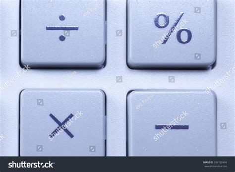 Closeup Keyboard Calculator Stock Photo 199195904 Shutterstock