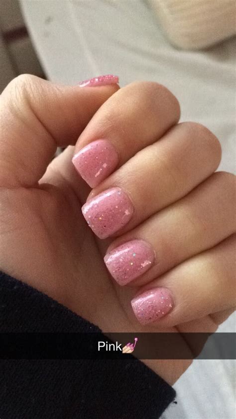 Light Pink W Sparkles💅 Nail Designs Nails Light Pink