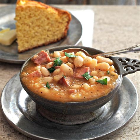 1 lb dried navy beans, soaked overnight. 10 Old Fashioned Frugal Recipes from Grandma | Ham, bean ...