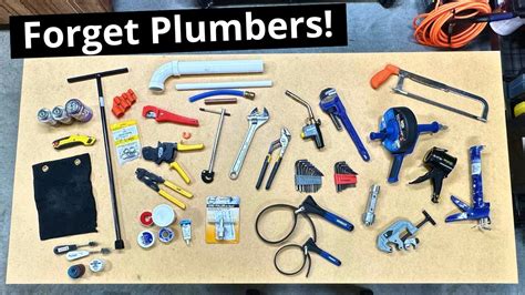 21 Must Have Plumbing Tools Every Diy Homeowner Needs Youtube