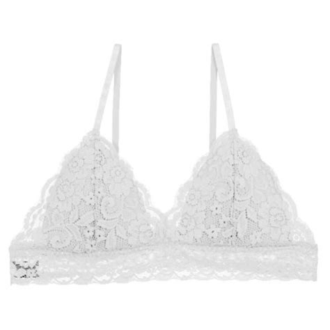 Fashion Triangle Floral Lace Padded Bra Comport Sexy Over Bralette Lingerie Ebay