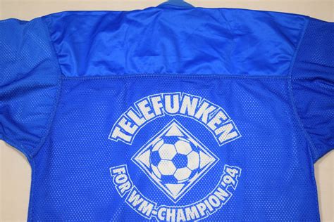 Telefunken Wm 1994 Football Eishockey Trikot Usa 94 T Shirt Vintage