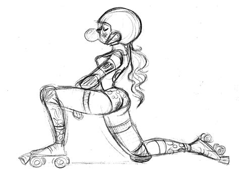 Skater Girl Drawing At Getdrawings Free Download