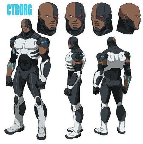 justice league cyborg animated