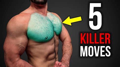 5 Killer Chest Exercise Workout 2x Growth Youtube