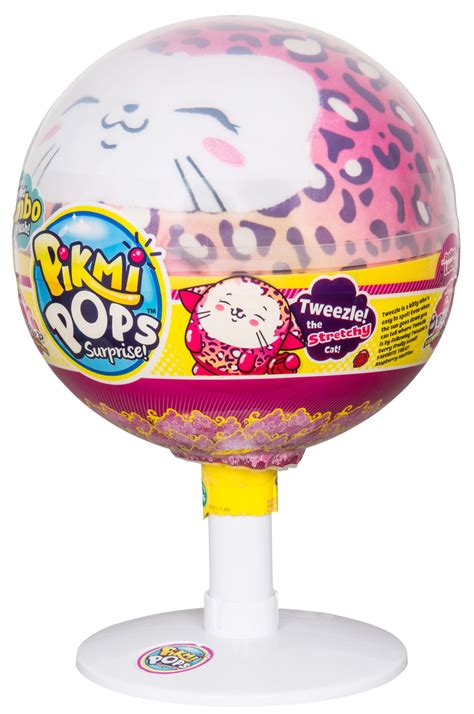 Pikmi Pops Surprise Jumbo Cat Plush Играландия интернет магазин