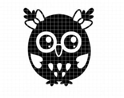 Owl Svg Png Dxf Eps Owls Svg Files Owl Cut Files Owl Etsy