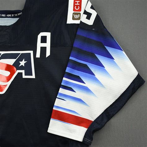Finished first in group b after the preliminary round before defeating slovakia in the to date, the u.s. Lot Detail - Alex Turcotte - 2021 U.S. IIHF World Junior ...