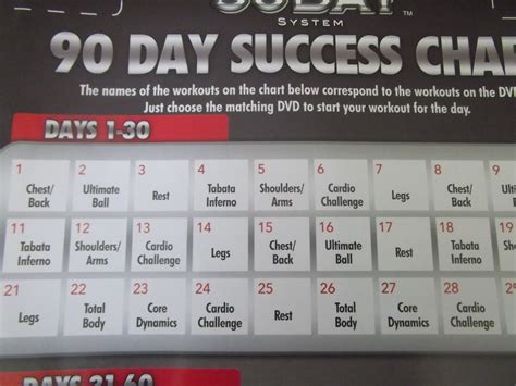 Supreme 90 Day Workout Sheets Calendar Template 2021