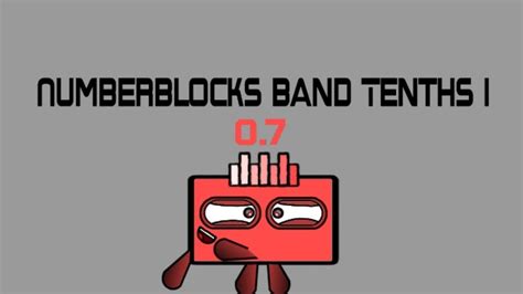 Numberblocks Band Tenths 1 New Band Youtube