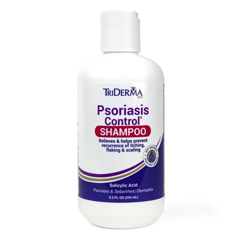 Triderma Md Psoriasis Control Shampoo With Salicylic Acid Relieves Dry
