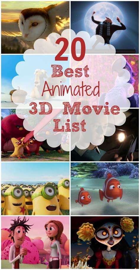 Template:animatedfilmlist this is a list of animated feature films scheduled for release in 2020. 20 Best Animated 3D Movie List | Good animated movies ...