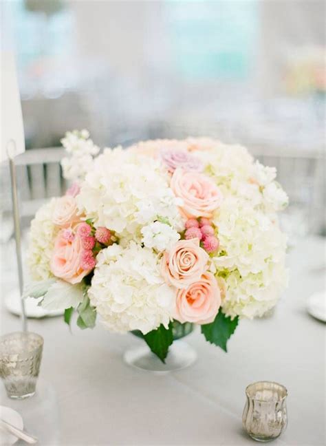Wedding Flower Centerpiece Blush Pink Wedding Flower