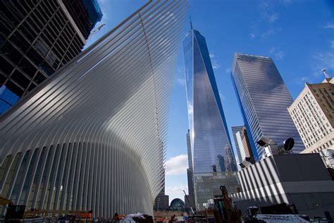 New York Spektakulärer Bahnhof Am Ground Zero Eingeweiht