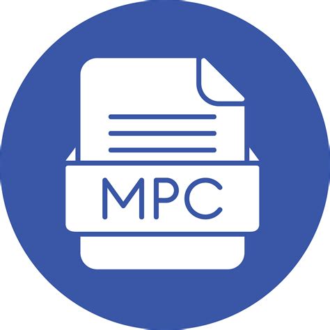 Mpc File Format Vector Icon 32529448 Vector Art At Vecteezy