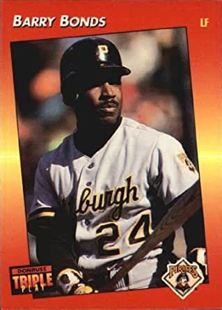 Check out our barry bonds card selection for the very best in unique or custom, handmade pieces from our there are 338 barry bonds card for sale on etsy, and they cost 29,82 $ on average. Amazon.com: 1992 Triple Play Baseball Card #116 Barry ...