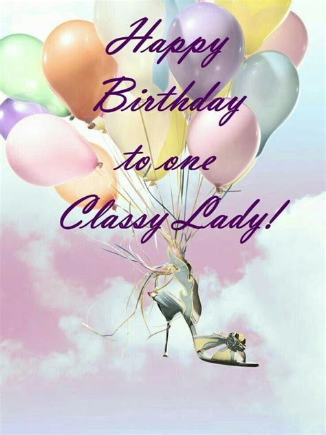 Happy Birthday Classy Lady Birthday Cards