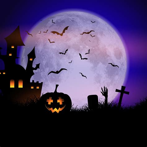 Spooky Halloween Background 209930 Vector Art At Vecteezy