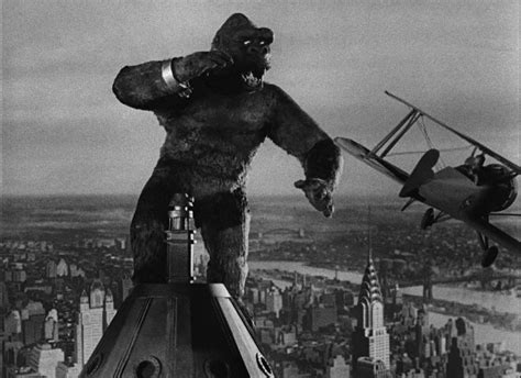 Photo King Kong 1933 Au Sommet De Lempire State Building