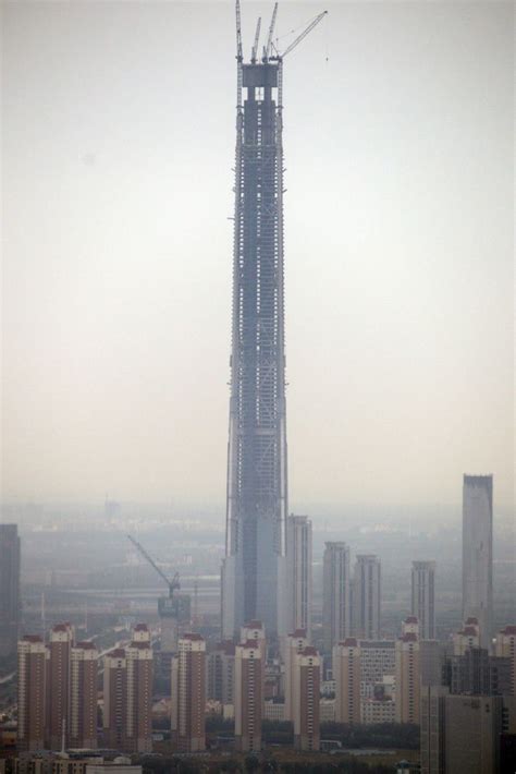 Tianjin Goldin Finance 117 597m 1957ft 128 Fl Futuristic