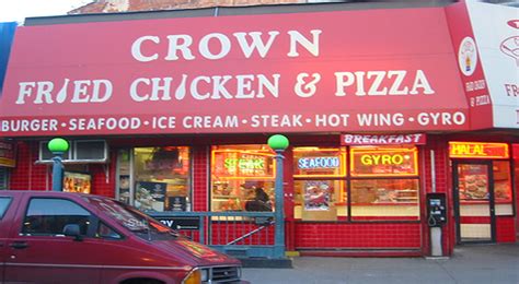 Next, you can browse restaurant menus and order food online from fast food places to eat near you. Crown Fried Chicken 842 Rockaway Ave Brooklyn NY 11212 ...