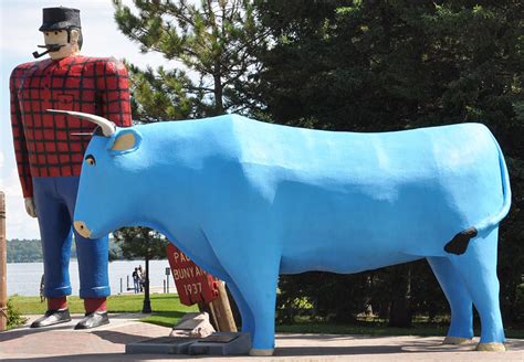 Bemidji Paul Bunyan Statues